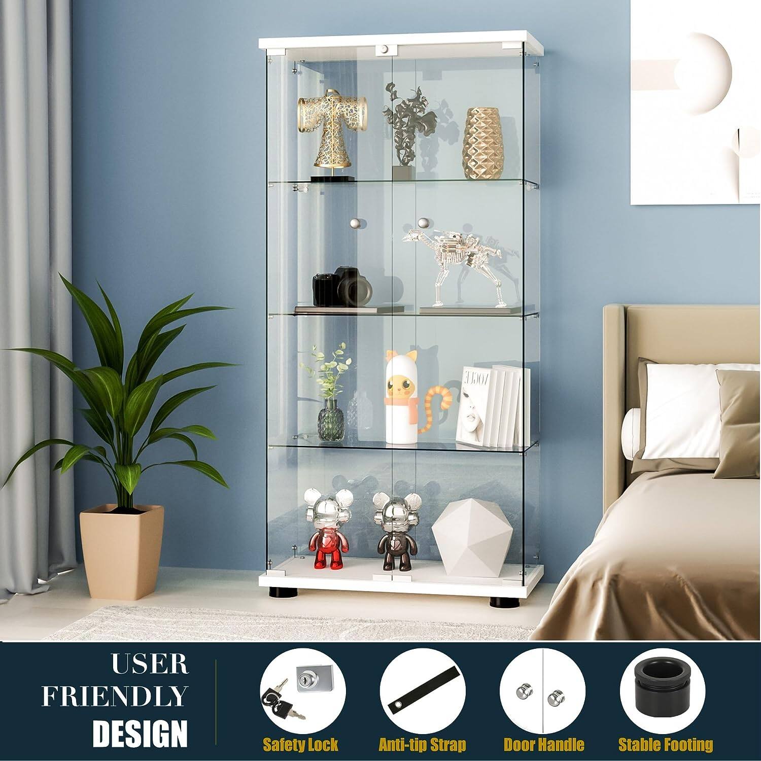 USER FRIENDLY DESIGN  
- Safety Lock  
- Anti-tip Strap  
- Door Handle  
- Stable Footing