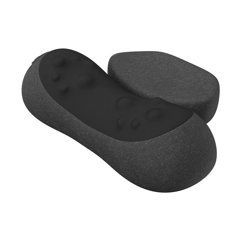 Front. Morfone - Morfone Neck Massager with Heat,3 Intensity Levels&Bi-Directional Kneading,Ergonomic Pillow for Neck Pain Relief - black.