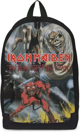 PopMarket - Iron Maiden - Rocksax - Iron Maiden - Number of the Beast - Classic Backpack with Laptop Pocket - Multicolor