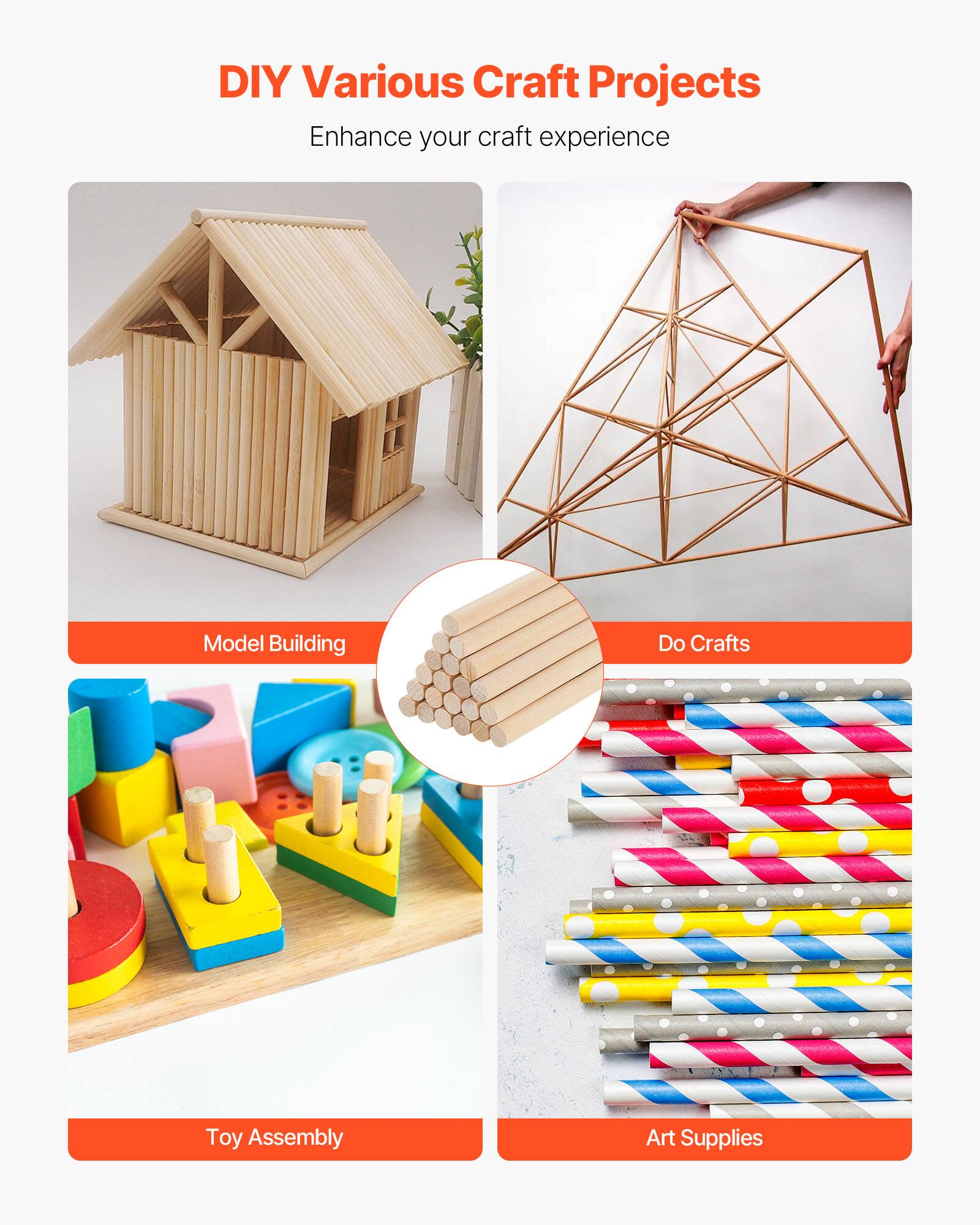 DIY Various Craft Projects  
Enhance your craft experience  

Model Building  
Do Crafts  
Toy Assembly  
Art Supplies