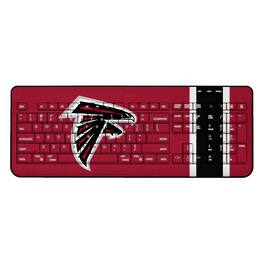 Keyscaper - Atlanta Falcons Stripe Wireless Keyboard - Multicolor