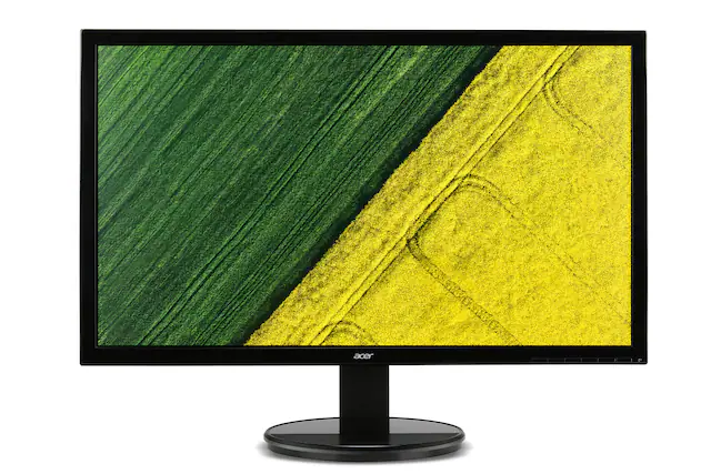 Front. Acer - K2 19.5" LCD Monitor HD+ 1600 x 900 60Hz 16:9 TN 5ms 200Nit HDMI - Black.