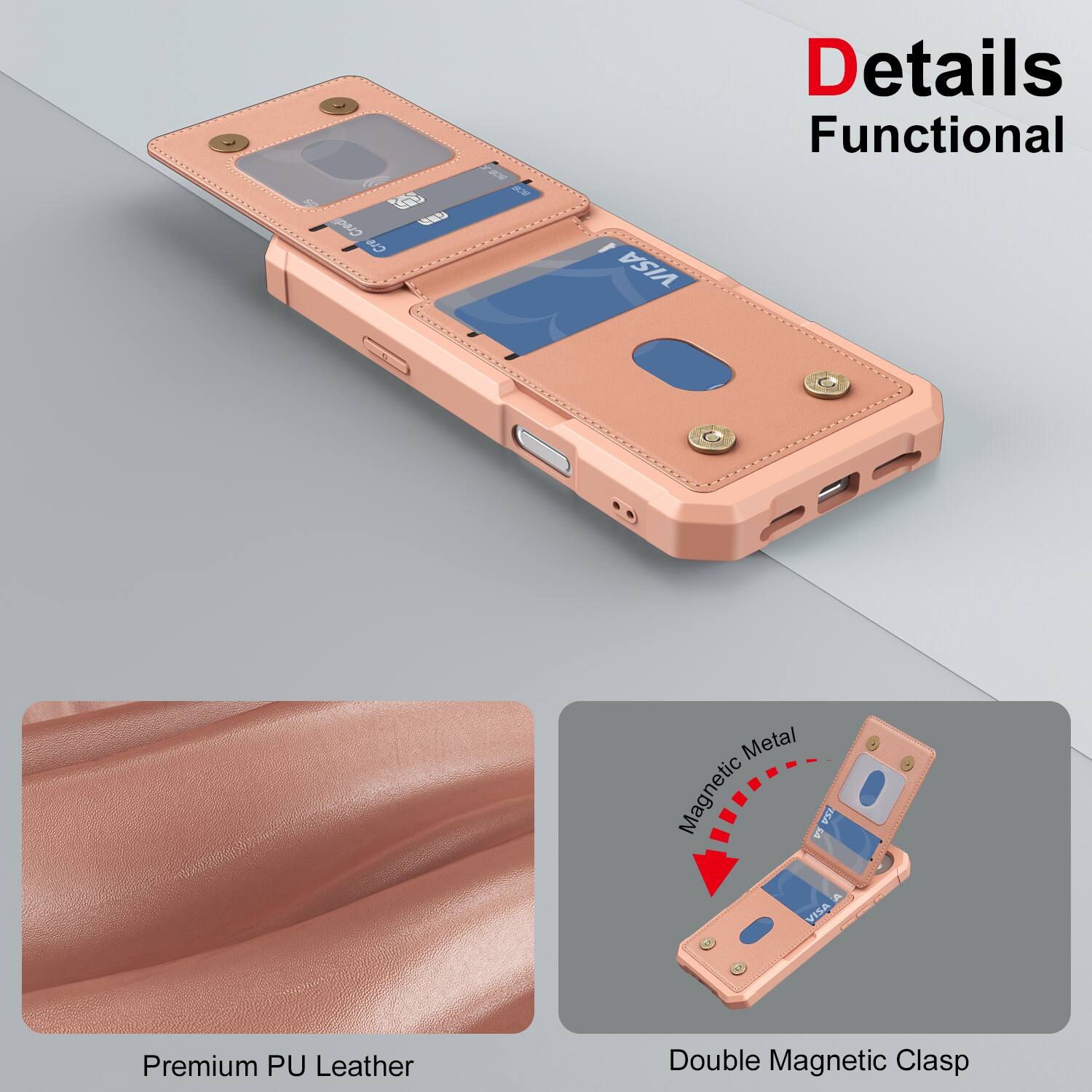 GG8 PAD CH M CS I VISA Details Functional Metal Magnetic E VKA VISA Premium PU Leather Double Magnetic Clasp

Details Functional

Premium PU Leather

Double Magnetic Clasp