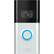 Front. Ring - Wireless Wi-Fi Video Doorbell Pro, Satin Nickel - White.