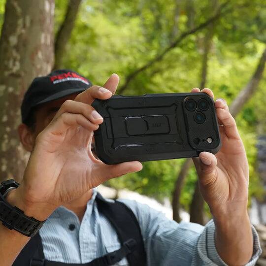 Alt View 2. SUPCASE - Unicorn Beetle Pro Rugged Case for iPhone 17 Pro Max – Full-Body Protection with Screen Protector - Black.