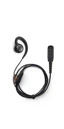 ProMaxPower - Swivel Earpiece with PTT Mic for Motorola XPR7550e, APX900 & Other Radios - Straight Cable