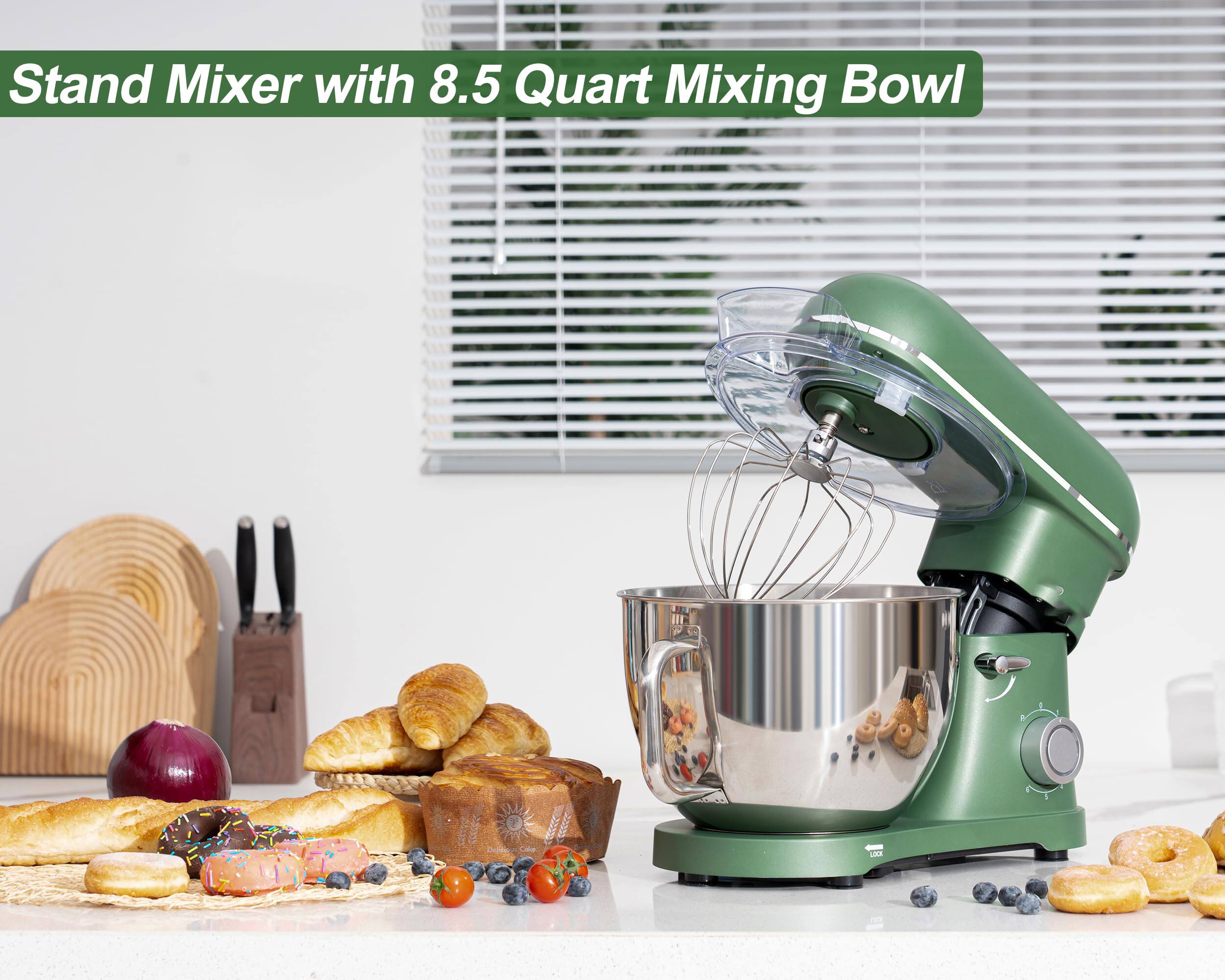 Stand Mixer with 8.5 Quart Mixing Bowl