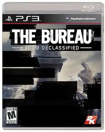 Blu-ray Disc
PS3
PlayStation.Network
THE BUREAU
XCOM DECLASSIFIED
MATURE 17+
M CONTENT RATED BY ESRB
2K - M (Mature 17+)