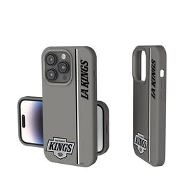 Keyscaper - NHL - Los Angeles Kings Sidebar Soft Touch iPhone Case - 14 - Gray