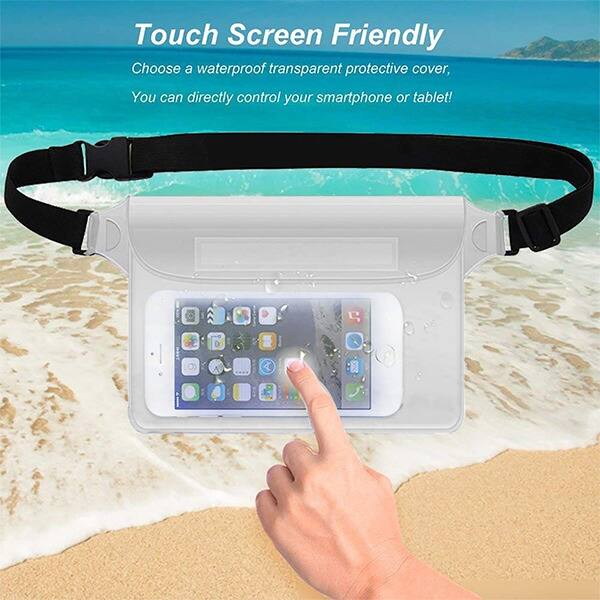 Touch Screen Friendly

Choose a waterproof transparent protective cover, You can directly control your smartphone or tablet!