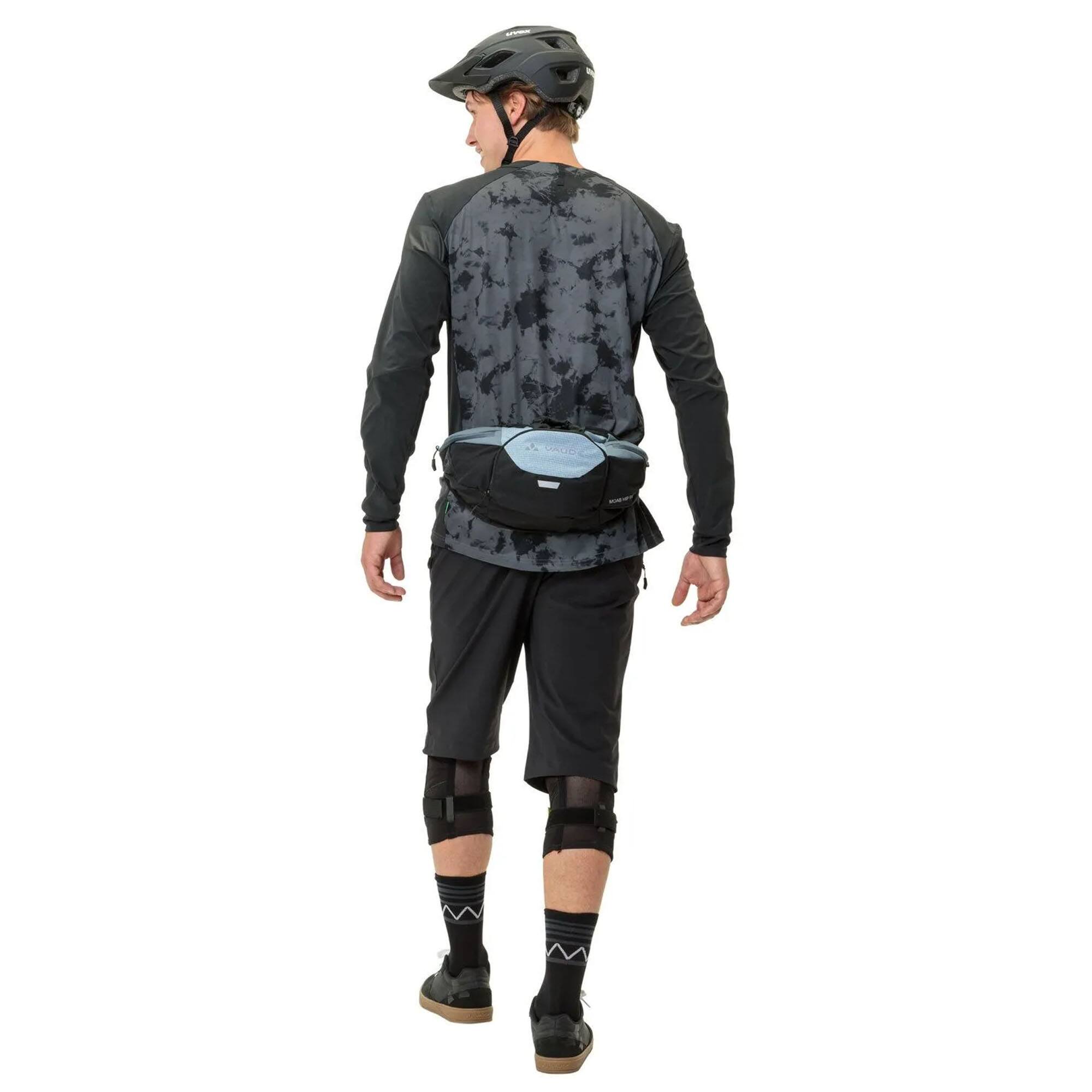 Alt View 6. VAUDE - Vaude Moab Hip Pack 4 Cycling Waist Bag - Nordic Blue - Nordic Blue.