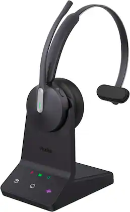 Yealink - 1208672 WH64 Mono UC Wireless Headset,DECT&Bluetooth