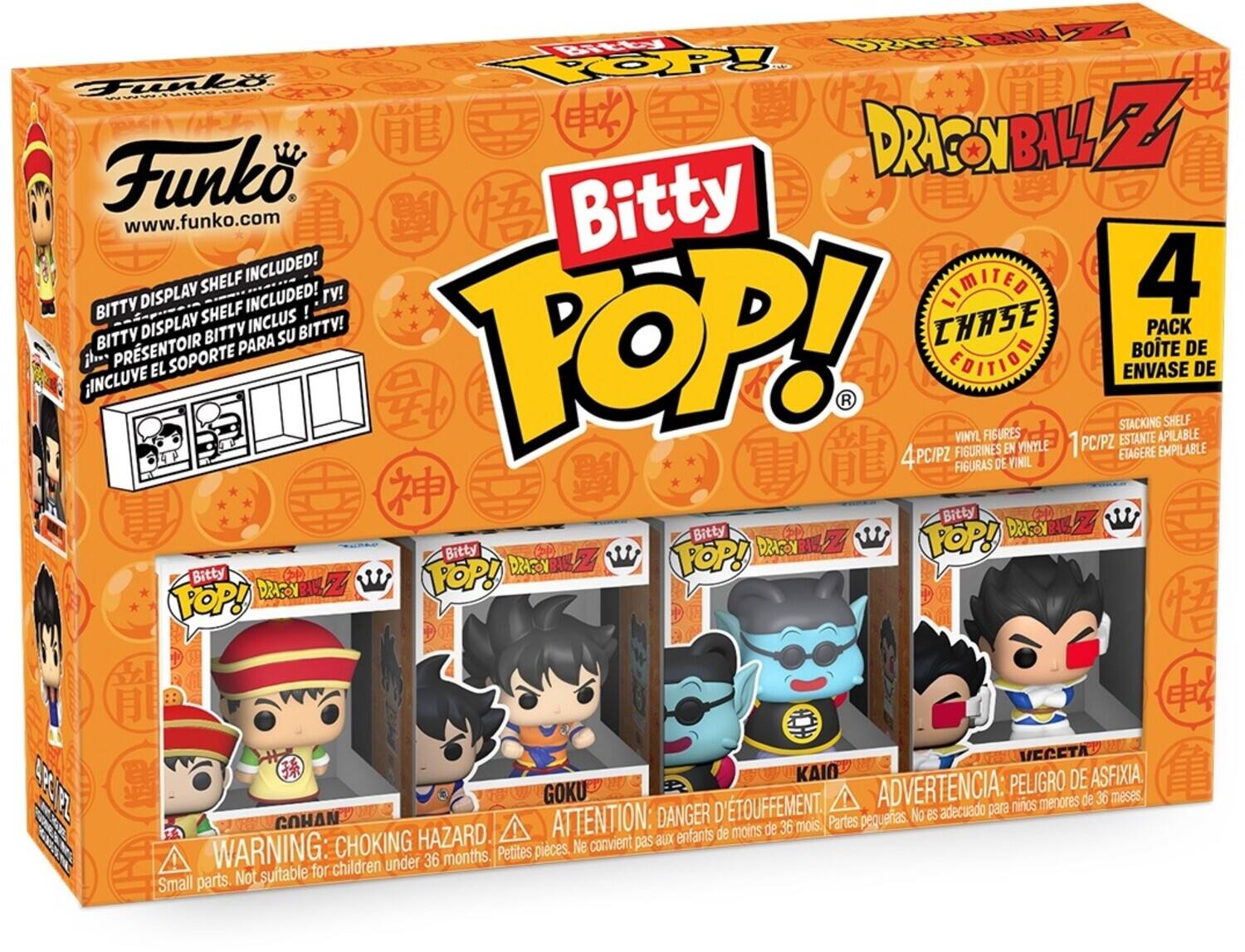 Funko Bitty POP!: Dragon Ball Z - Gohan 4-Pack - Collectibles