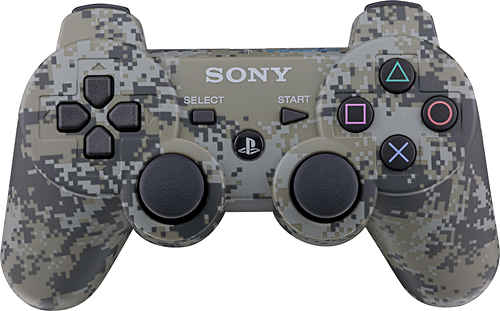 white playstation 3 controller