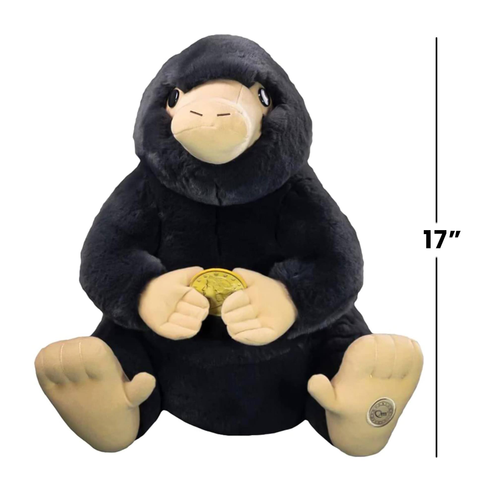 Alt View 5. Quantum Mechanix - Fantastic Beasts Giant 17 Inch Niffler Plush - Black.