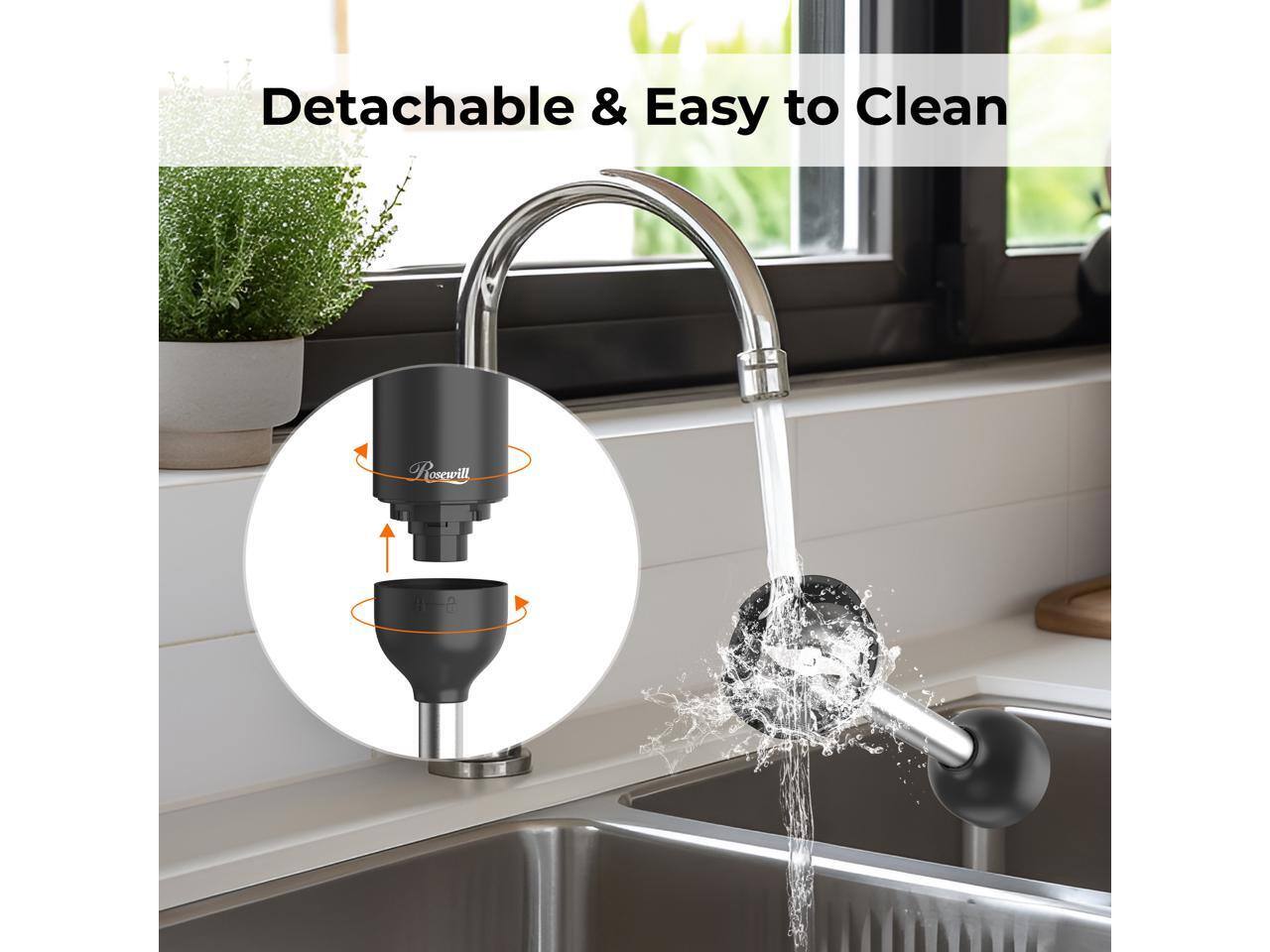 Detachable & Easy to Clean

Rosewill