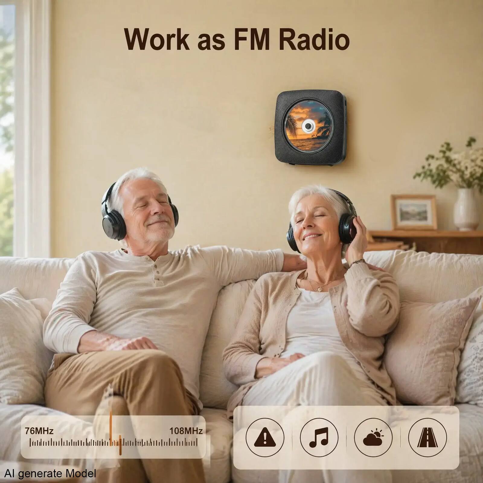 Work as FM Radio

76MHz
108MHz

AI generate Model