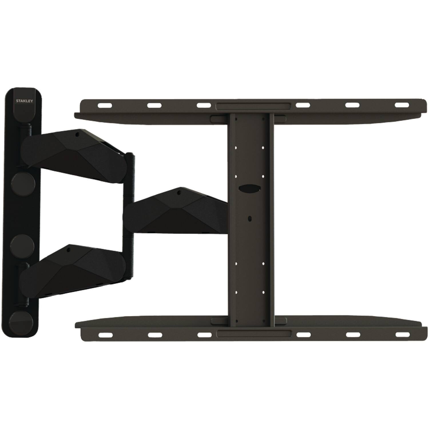Angle. Stanley - Stanley Tlx-es4501fm Pro Series 37 In. To 80 In. Full-motion Flat Panel Tv Mount For Lighter Tvs, Tlx-es4501fm - Black.