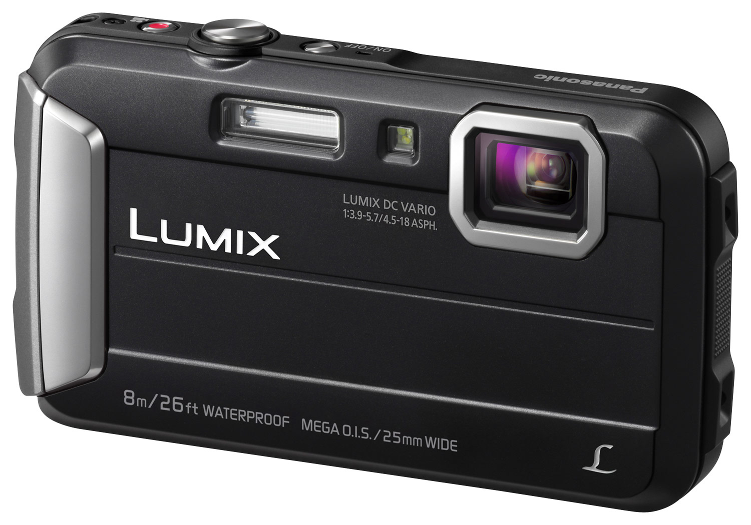zege Kwik Tweet Panasonic LUMIX DMC-TS30 16.1-Megapixel Waterproof Digital Camera Black  DMC-TS30K - Best Buy