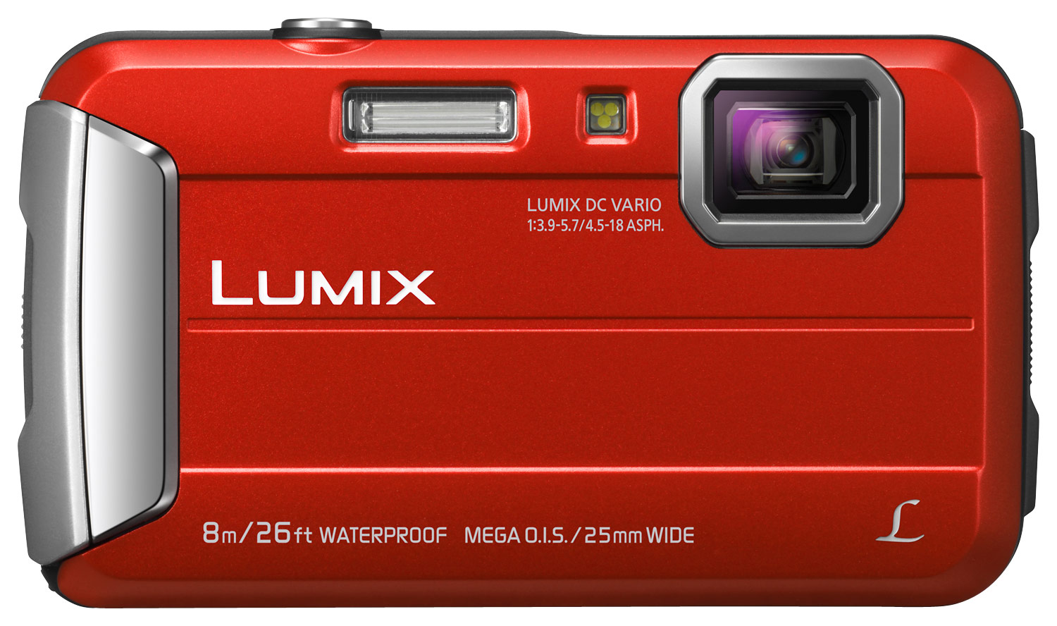 Regeneratief Zwerver Simuleren Panasonic LUMIX DMC-TS30 16.1-Megapixel Waterproof Digital Camera Red  DMC-TS30R - Best Buy