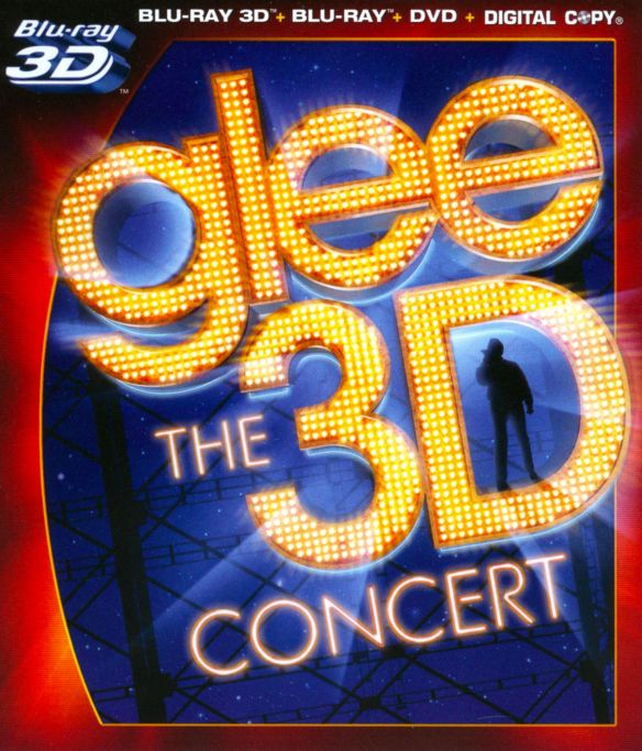  Glee: The 3D Concert [4 Discs] [Includes Digital Copy] [3D] [Blu-ray/DVD] [Blu-ray/Blu-ray 3D/DVD] [2011]