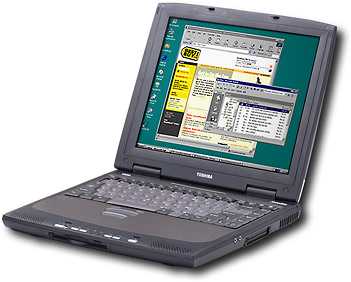 Angle Standard. Toshiba - Satellite Notebook with Intel® Celeron™ Processor 600MHz.