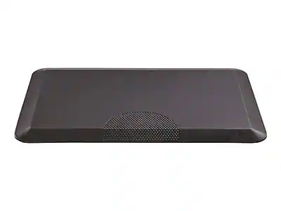 Front. Safco - Anti-Fatigue Mat, 30" x 20" - Black.