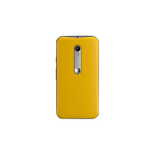 homoseksueel Dwingend Klik Best Buy: Motorola Shell Back Cover for MOTO G (3rd Gen.) Yellow 89812N