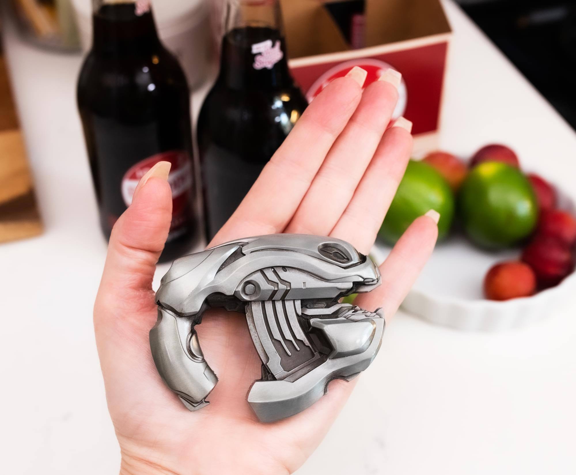 Alt View 10. Ukonic - Halo Infinite Plasma Pistol Metal Bottle Opener - Grey.