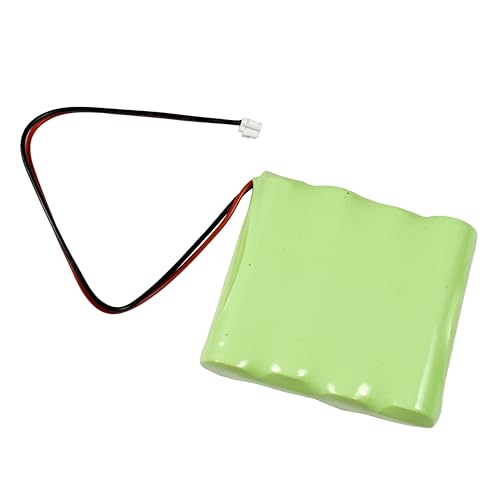 Left. HQRP - 5-Pack 6V Battery for Saflok SDDC-A1115 A28110 X-GAA-FC42 A28100 HTL11 MT28100 CSS5200 4AA-CE121 Hotel Door Lock.