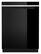 Front. Whirlpool - 24" Top Control Built-In Stainless Steel Tub Dishwasher with 3rd Rack, Large Capacity, 47 dBA - Black.