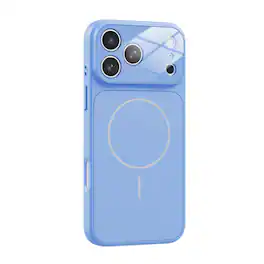 UUCOVER - Magnetic Case for Apple iPhone 18 Pro Max with Full Camera Lens Protector Cover, Compatible with MagSafe, Matte Cover - Skyblue