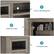 1. Hole for Cable Management
2. Metal Door Hinges
3. Transparent Glass