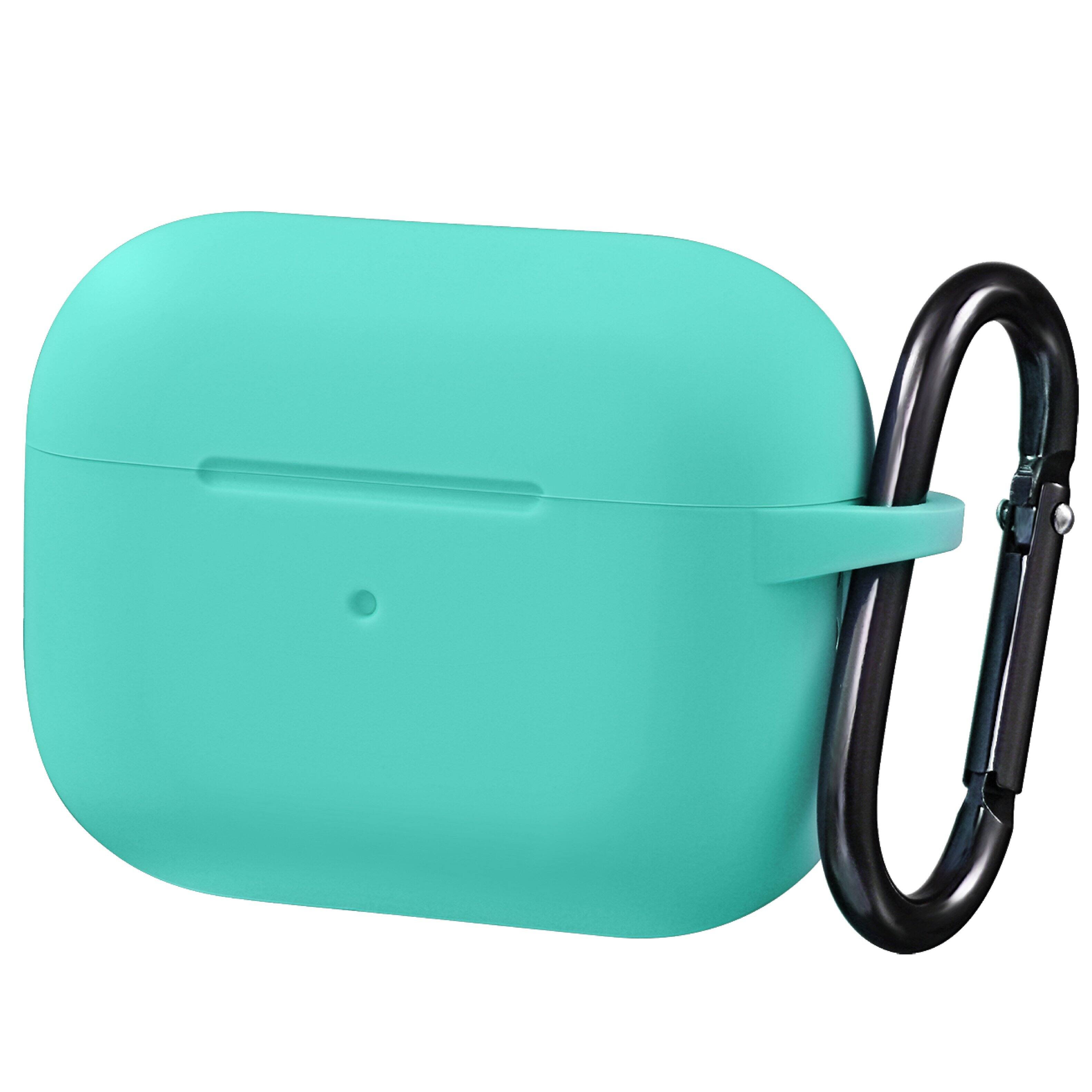Alt View 2. Vena - For Apple Airpods Pro 2 Case Cover with Magsafe, Silicone Airpods Pro 2 Case 2nd Generation Wireless Charging Mint - Green.