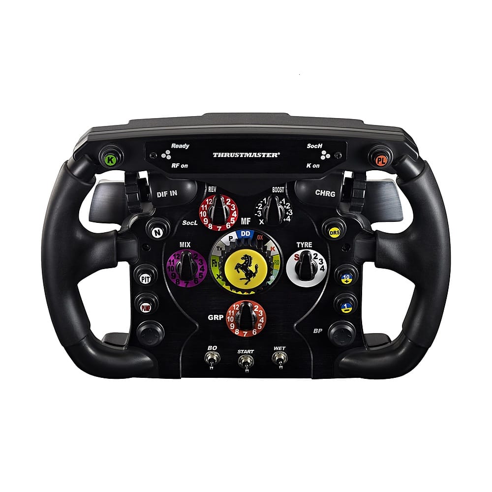 Front. Thrustmaster - Ferrari F1 Wheel Add-On.