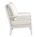 Left. OSP Home Furnishings - Kaylee Spindle Chair - White Linen.