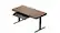 Alt View 7. ErgoAV - Adjustable Walnut Electric Standing Desk with USB Ports & Storage Drawer/Keyboard Tray - 55" x 27", Model ERDS4-01WN - Walnut.