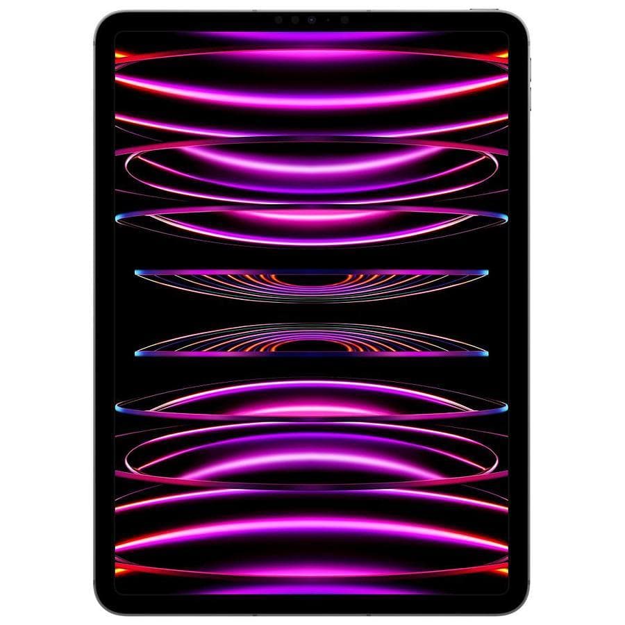 Angle. Apple - Refurbished iPad Pro 11" (2022) A2435 (WiFi + Cellular Unlocked) 128GB - Space Gray.