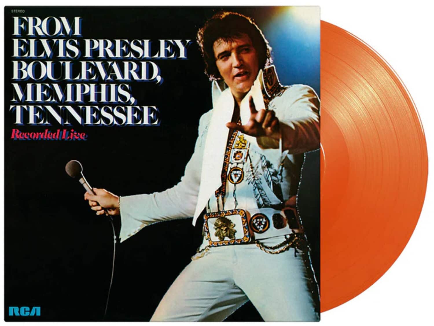FROM ELVIS PRESLEY BOULEVARD, MEMPHIS, TENNESSEE  
Recorded Live  
RCA