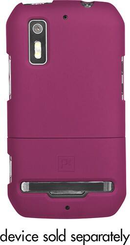 Front Standard. Platinum Series - Case for Motorola Photon Mobile Phones - Pink.