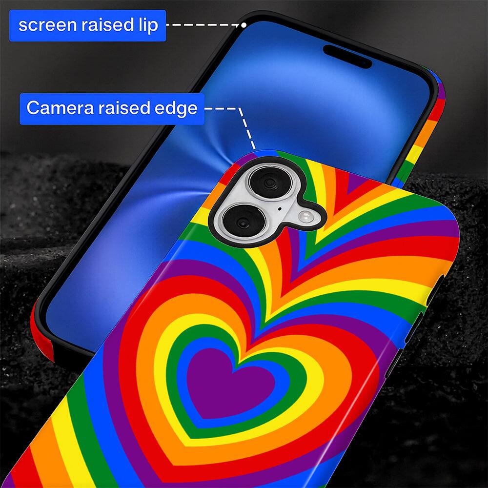 screen raised lip  
Camera raised edge