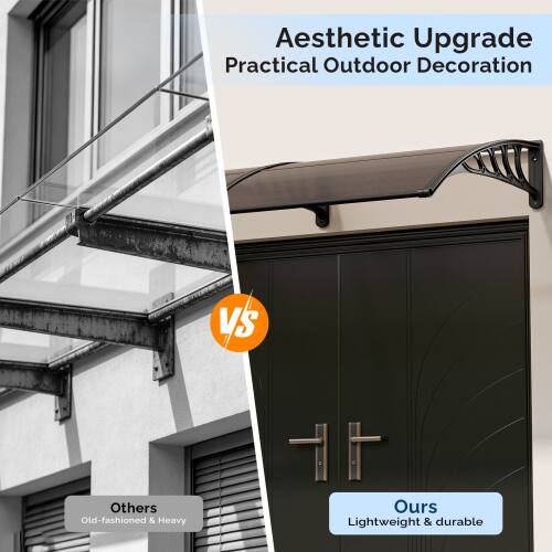 Aesthetic Upgrade Practical Outdoor Decoration VS Others Old-fashioned & Heavy 1r Ours Lightweight & durable