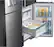 Alt View 17. Samsung - Chef Collection 34.3 Cu. Ft. 4-Door Flex French Door Refrigerator with Thru-the-Door Ice and Water - Stainless steel.