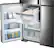 Alt View 4. Samsung - Chef Collection 34.3 Cu. Ft. 4-Door Flex French Door Refrigerator with Thru-the-Door Ice and Water - Stainless steel.
