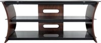Front Zoom. Bell'O - A/V Console Table for Flat-Panel TVs Up to 60" - Brown.
