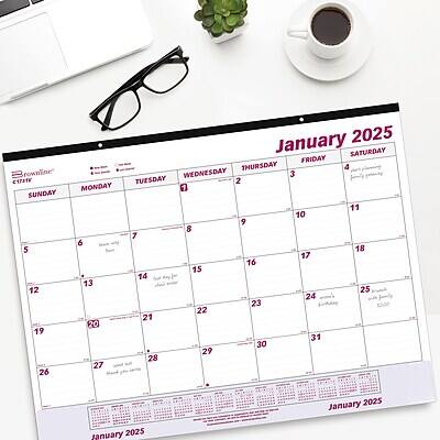 Brownline C1731V

January 2025

SUNDAY 5 12 19 26  
MONDAY 6 13 20 27  
TUESDAY 1 8 15 22 29  
WEDNESDAY 2 9 16 23 30  
THURSDAY 3 10 17 24 31  
FRIDAY 4 11 18 25  
SATURDAY 7 14 21 28

January 2025