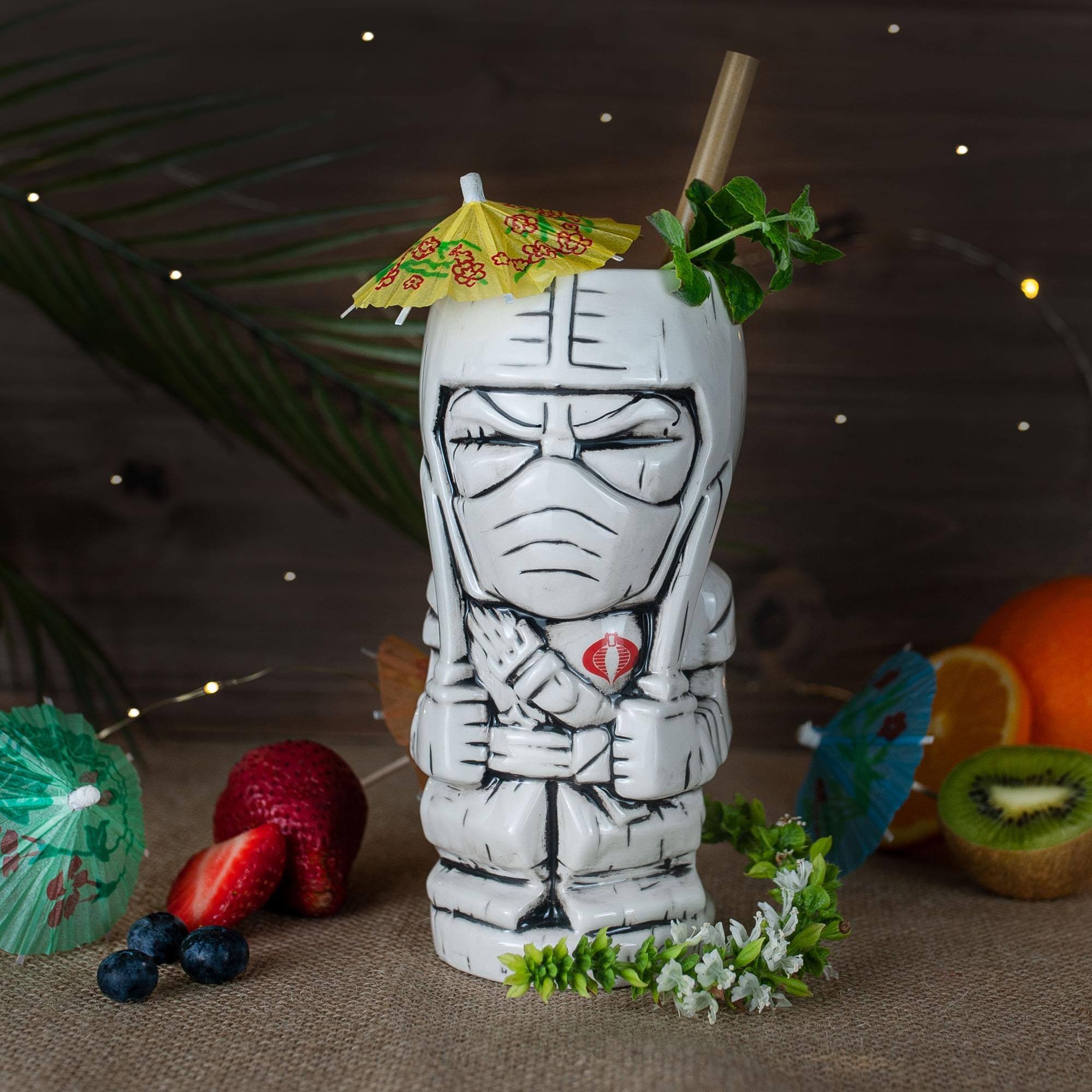 Alt View 4. G.I. Joe - Geeki Tikis G.I. Joe Storm Shadow Ceramic Mug | Holds 16 Ounces - White.