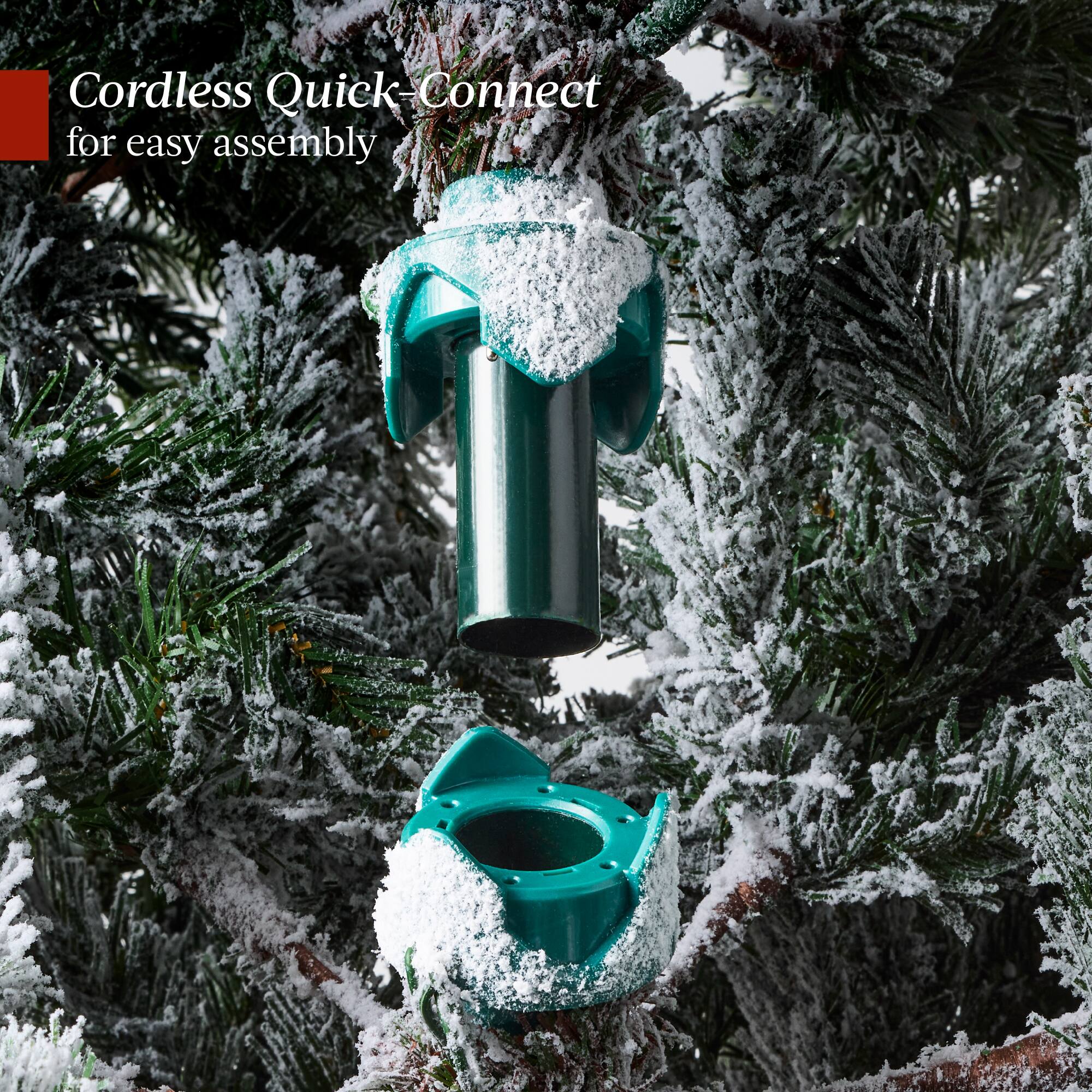 Cordless Quick-Connect for easy assembly