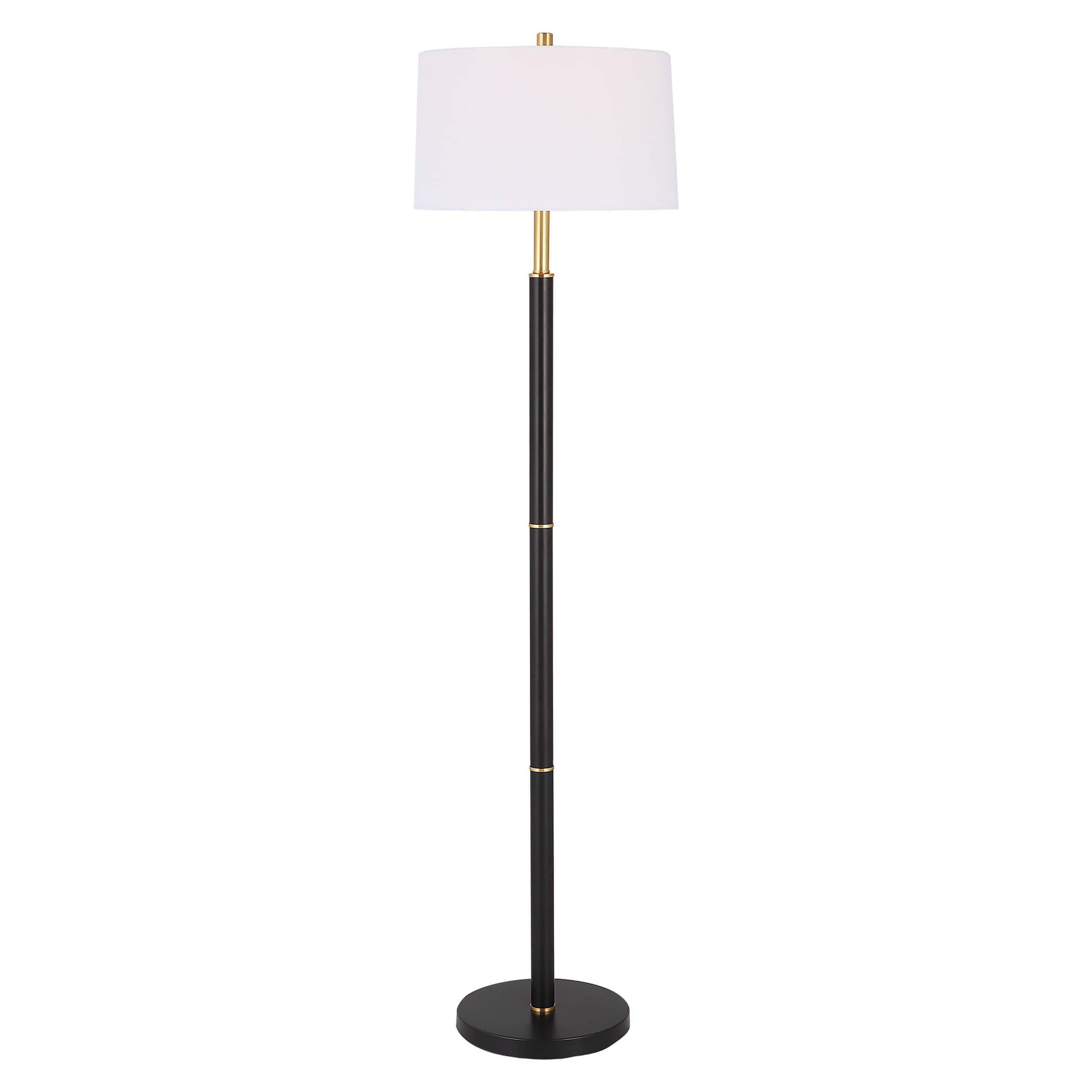 Manhattan Lane - 62 Inch Floor Lamp, Tapered Hardback Shade