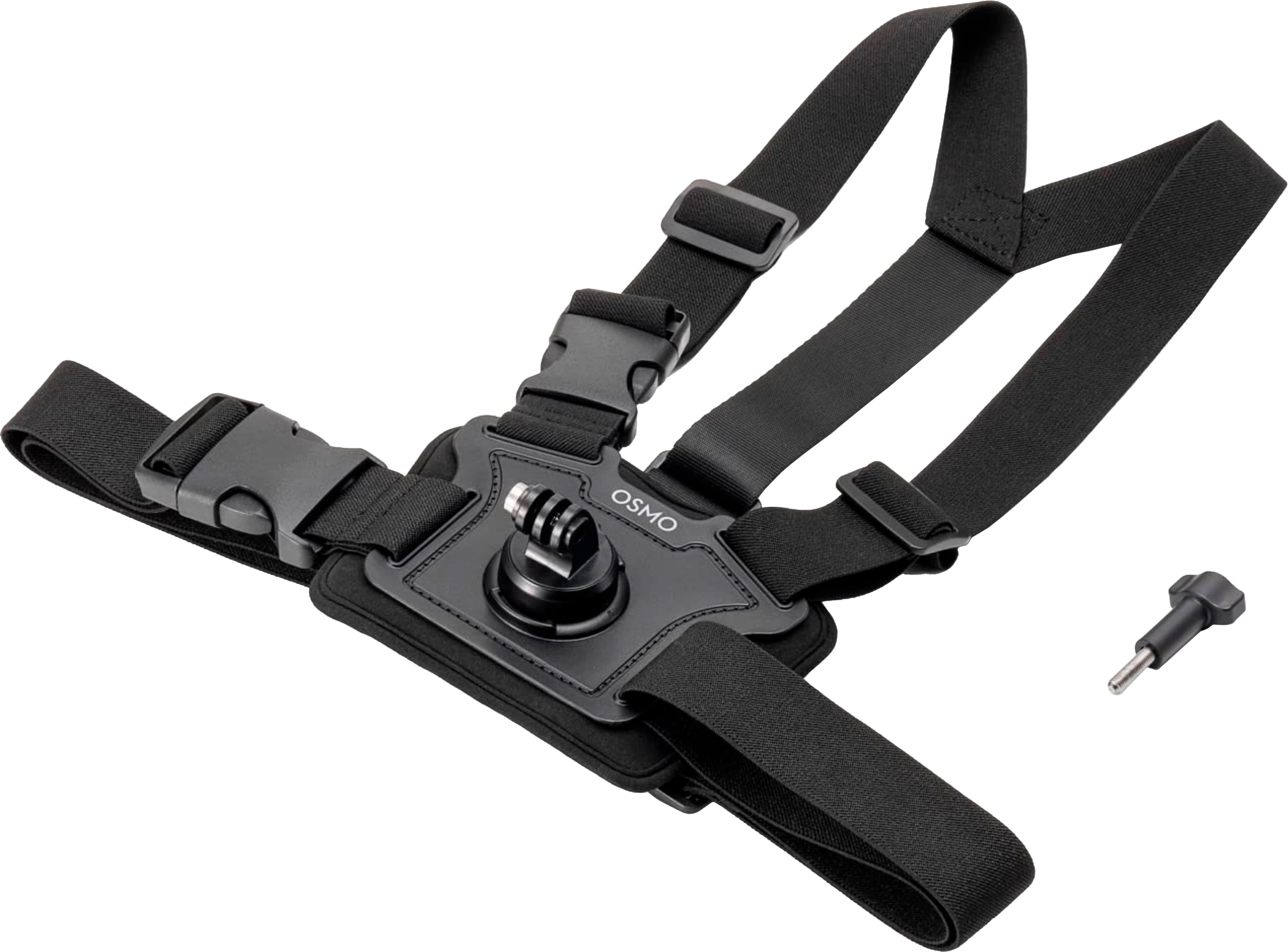 Angle. DJI - Osmo Action Chest Strap Mount - Black.
